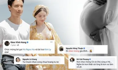 Dàn sao Việt nô nức chúc mừng Hà Hồ hạ sinh 2 'thiên thần nhỏ'